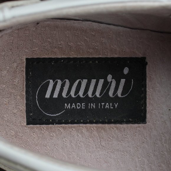 Mauri White Crocodile and Calf Driving Shoe, Size 43, made in Italy, EUC - Picture 9 of 12